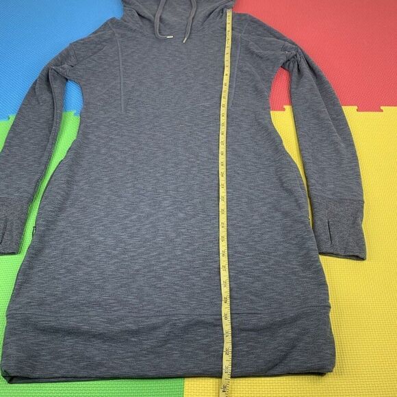 Athleta Gym To Street Sport It Cowl Neck Sweater Tunic Dress Size Small 591468 - Picture 8 of 9